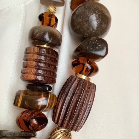 VINTAGE Designer Lucille Gauthier Statement Necklace - Picture 8 of 15